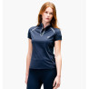 Polo 1/4 zip Horseware Stamina maniche corte - Marina