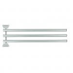 Espositore per coperte Horze a 3 bracci rosa o argentato