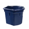 Secchio a bordo piatto Horze 19 litri - Peacoat blu scuro