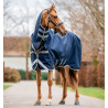 Coperta Horseware Amigo 1200D Integrated Turnout 50g - Marino / grigio titanio / argento