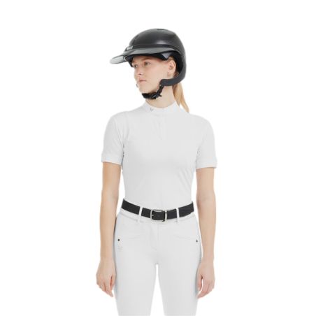Camicia da concorso Aerolight maniche corte Horse Pilot donna