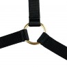 Capestro Yankee Finn-Tack Pro in nylon con capezzina aperta - Nero