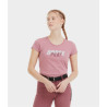 T-shirt Horse Pilot Team donna - Rosa mesa