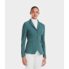 Giacca da concorso Aeromade Horse Pilot donna - Logo verde balsamo argento