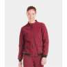 Giacca Teddy Horse Pilot donna - Rosso scuro