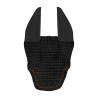 Cuffia GEM Mesh corta - Nero / Corallo