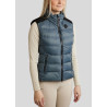Gilet senza maniche Montar MoAthena raffinato da donna - Ardesia scura