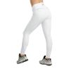Pantaloni Montar MoGloria full grip donna fascia caviale - Bianco