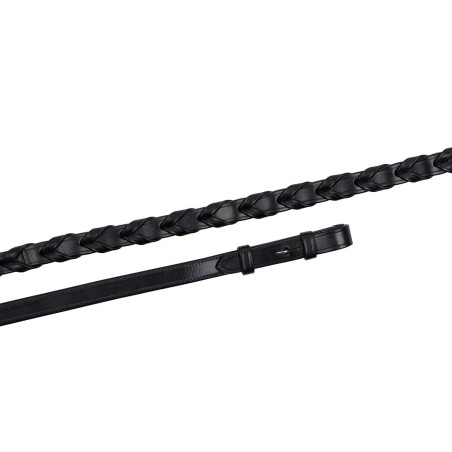 Redini in cuoio intrecciato Montar attacco francese