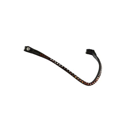 Frontal Montar Fair marrone crystal curvo