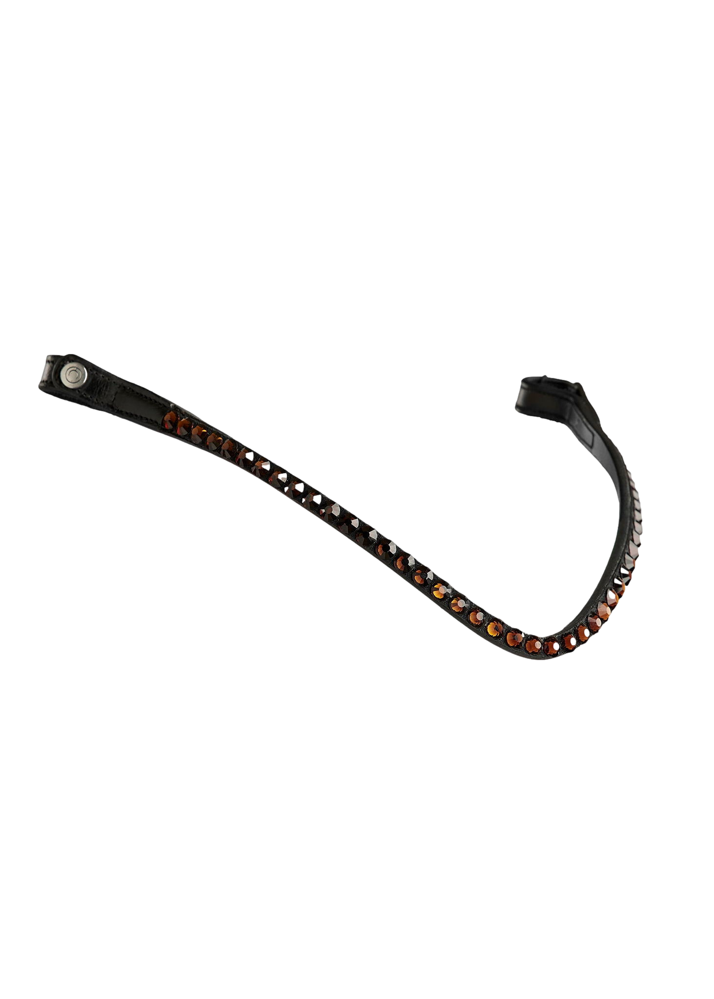 Frontal Montar Fair marrone crystal curvo