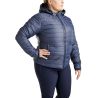 Giacca trapuntata Montar MoKately Curve donna - Blu marino scuro
