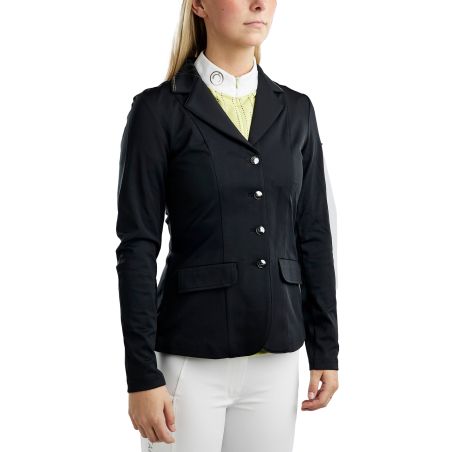 Giacca da concorso Montar MoKatniss crystal gun metal donna