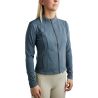 Giacca full zip Montar MoGloria fascia caviale donna - Ardesia scura
