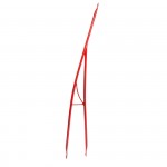 Side Pipe Finn-Tack per R6 con stanghe in legno lato sinistro