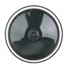 Ruota da sulky Finn-Tack 28” Lux inossidabile con flange in PVC (Il pezzo) - Trasparente