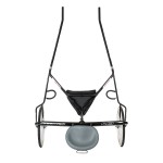 Sulky pony Finn-Tack R3 QH stanghe in acciaio