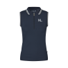 Polo senza maniche Kingsland KLNaira in piqué da donna - Marina