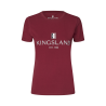 T-shirt Logo Kingsland Classic donna - Nuovo bordeaux