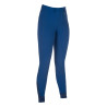 Leggings HKM Amalfi fondo 1/1 in silicone - Blu reale