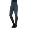 Leggings HKM Juna con fondo intero in silicone - Blu scuro