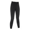 Leggings HKM Juna con fondo intero in silicone - Nero