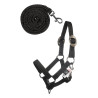 Capezza e lunghina HKM Hobby Horsing Basic - Nero