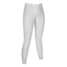 Pantaloni HKM Amalfi full seat in silicone - Bianco