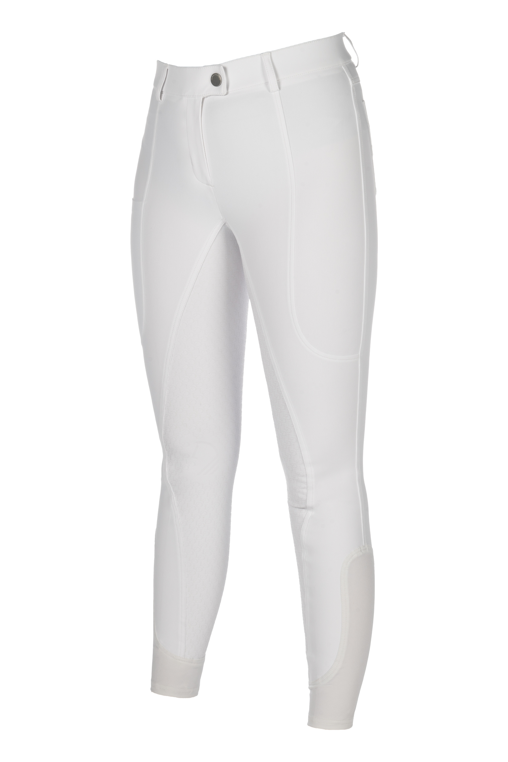 Pantaloni HKM Amalfi full seat in silicone Bianco Pantaloni HKM Amalfi full seat in silicone Bianco