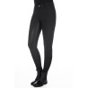 Pantaloni HKM Amalfi full seat in silicone - Nero