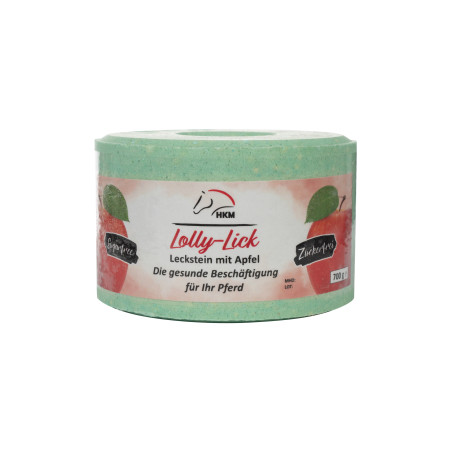 Pietra di sale HKM aromatizzata Lolly Lick Mela