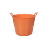 Secchio per mangime HKM Hobby Horsing - Arancione