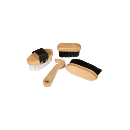 Set di toelettatura HKM in legno Hobby Horsing