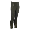 Leggings HKM Claire fondo 1/1 in silicone - Grigio verde