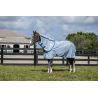Camicia anti-mosche Horseware Amigo Bug Rug Plus - Blu azzurro / blu marine / blu elettrico