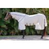 Copricollo anti-mosche Amigo Horseware Bug Buster - Argento / grigio titanio / argento