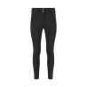 Pantaloni da equitazione Kentucky Miami da donna con grip al ginocchio - Nero