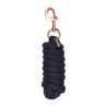Lunga per cavallo Imperial Riding Classic con moschettone semplice - Marino / oro rosa