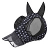 Maschera anti-mosche con naso Imperial Riding Trail ride - Nero DOP