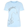 T-shirt HV Polo Flora - Azzurro chiaro