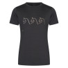 T-shirt HV Polo Wesla Bambini - Nero