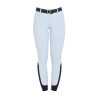 Pantaloni estivi da donna Zenda Light Equestro - Azzurro cielo