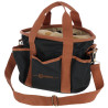 Borsa da toelettatura Zip Kerbl - Nero / cognac