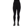 Leggings da equitazione Imperial Riding Comfi Sparks invernali FullGrip donna - Nero