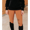 Pantaloni X-Design Horse Pilot donna - Marrone dorato