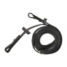 Redini in gomma Stübben Slimline con ganci 18 mm - Ebano argento