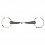 Filet a snodo singolo in gomma con anelli Chantilly Horze