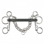 Mors Pelham in gomma curvo Horze