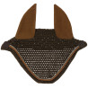 Cuffia antimosche Equithème Hexalight - Marrone