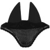 Cuffia anti-mosche Ti amo Equithème Mirror - Nero